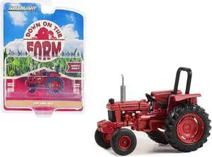 1985 Ford 5610 Tractor Red "Memphis, Tennessee Fire Department" "Down on the Farm" Series 1/64 Diecast Model by Greenlight
