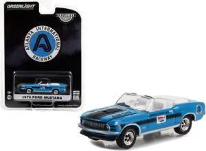 1970 Ford Mustang Mach 1 428 Cobra Jet Convertible "Atlanta International Raceway Pace Car" 1/64 Diecast Model Car by Greenlight