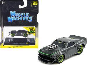 Ford Mustang RTR-X Gray Metallic 1/64 Diecast Model Car by Muscle Machines