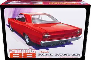 Skill 2 Model Kit 1968 Plymouth Road Runner 1/25 Scale Model by AMT