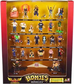 "Homies" Set of 26 Figures "Homies Legend" Series 14 Limited Edition to 5000 pieces Worldwide by Homies