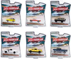 "All Terrain" Series 14, Set of 6 pieces 1/64 Diecast Model Cars by Greenlight