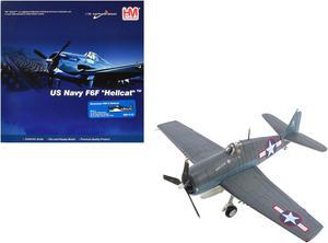 Grumman F6F-3 Hellcat Fighter Aircraft United States Navy "Air Power Series" 1/72 Diecast Model by Hobby Master