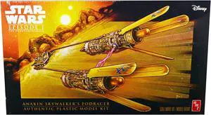 Skill 2 Model Kit Anakin Skywalker's Podracer "Star Wars Episode I: The Phantom Menace" 1/32 Scale Model by AMT