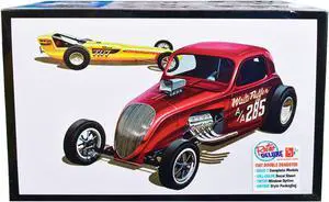 Skill 2 Model Kit Fiat Double Dragster Set of 2 Kits 1/25 Scale Model by AMT