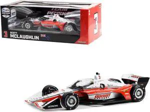 Dallara IndyCar #3 McLaughlin "Odyssey Battery" Team Penske (Road Course Configuration) 1/18 Diecast Model Car by Greenlight