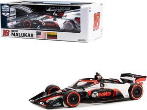 Dallara IndyCar #18 David Malukas "HMD Trucking" Dale Coyne Racing with HMD Motorsports 1/18 Diecast Model Car by Greenlight
