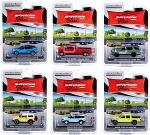 "Showroom Floor" Set of 6 Cars Series 3 1/64 Diecast Model Cars by Greenlight