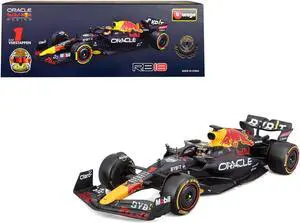Red Bull Racing RB18 #1 "Oracle" Winner F1 Abu Dhabi GP "Drivers' Champion" (2022) 1/24 Diecast Model Car by Bburago
