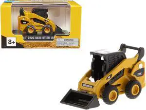 CAT Caterpillar 272C Skid Steer Loader Yellow "Micro-Constructor" Series Diecast Model by Diecast Masters