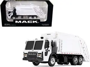 2018 Freightliner Cascadia High Roof Sleeper Cab with 53' Utility Reefer Trailer White 1/64 Diecast Model by DCP/First Gear