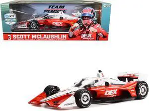 Dallara IndyCar #3 "DEX Imaging" First Win Firestone Grand Prix of St. Petersburg (2022) 1/18 Diecast Model Car by Greenlight
