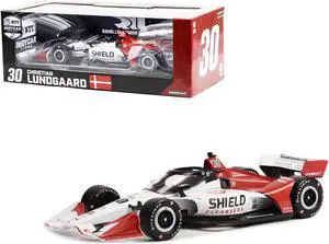 Dallara IndyCar #30 "Shield Cleansers" Rahal Letterman Lanigan Racing "NTT Series" (2022) 1/18 Diecast Model Car by Greenlight
