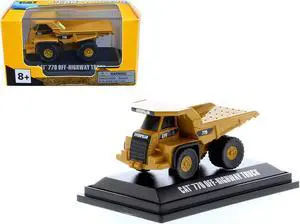 CAT Caterpillar 770 OffHighway Truck Yellow "Micro-Constructor" Series Diecast Model by Diecast Masters