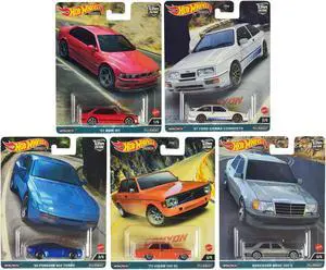 "Canyon Warriors" 5 piece Set "Car Culture" Series die cast model cars by Hot Wheels