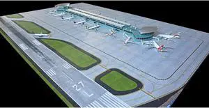 Deluxe Airport Mat for 1/400 Scale Models by GeminiJets