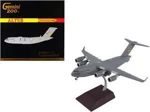 Boeing C-17 Globemaster III Transport Aircraft "Altus Air Force Base" USAF 1/200 Diecast Model Airplane by GeminiJets
