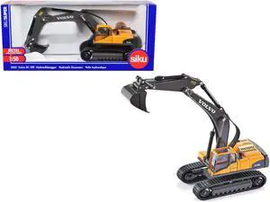 Volvo EC290 Hydraulic Excavator Yellow 1/50 Diecast Model by Siku