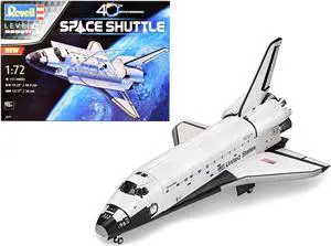 Level 5 Model Kit NASA Space Shuttle 40th Anniversary 1/72 Scale Model by Revell