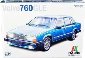 Skill 3 Model Kit Volvo 760 GLE 1/24 Scale Model by Italeri