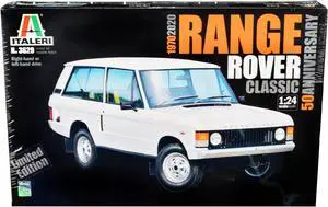 Skill 3 Model Kit Land Rover Range Rover Classic 50th Anniversary 1/24 Scale Model by Italeri