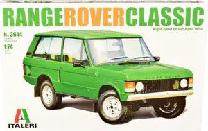 Skill 3 Model Kit Land Rover Range Rover Classic 1/24 Scale Model by Italeri