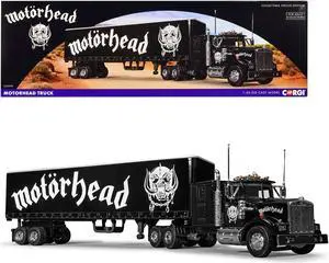 "Motorhead" Transport Truck Black 1/50 Diecast Model by Corgi