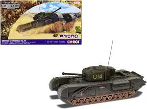 Churchill Mk.IV Tank "'To Catch a Tiger'" (1943) British Royal Army "Military Legends" Series 1/50 Diecast Model by Corgi