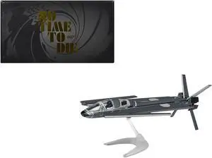 Q Glider Gray Metallic James Bond 007 "No Time To Die" (2021) Movie Diecast Model by Corgi