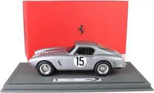 Ferrari 250 SWB #15 "24 Hours of Le Mans" (1960) with DISPLAY CASE Limited Edition to 99 pieces Worldwide 1/18 Model Car by BBR