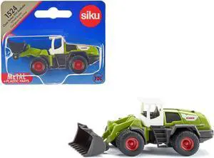 Claas Torion 1914 Wheel Loader Green with White Top Diecast Model by Siku