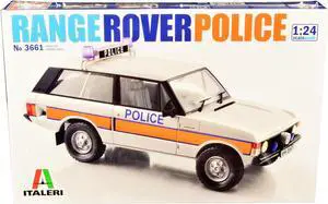 Skill 3 Model Kit Land Rover Range Rover Police 1/24 Scale Model by Italeri