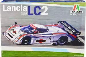 Skill 3 Model Kit Lancia LC2 "World Sport Prototype Championship" 1/24 Scale Model by Italeri