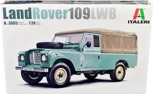 Skill 3 Model Kit Land Rover 109 LWB 1/24 Scale Model by Italeri