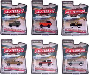 "All Terrain" Series 16, Set of 6 pieces 1/64 Diecast Model Cars by Greenlight