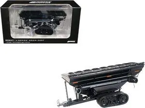 Brent V1300 Grain Cart with Tires Black Metallic 1/64 Diecast Model by SpecCast