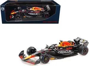 Red Bull Racing RB19 #1 "Oracle" Winner F1 "Dutch GP" (2023) with Driver Limited Edition 1/18 Diecast Model Car by Minichamps