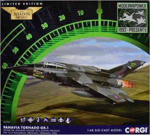 Panavia Tornado GR.1 Aircraft "Johnnie Walker 'Still Going Strong'" (1998) British Royal Air Force 1/48 Diecast Model by Corgi