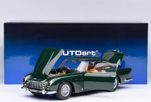 Aston Martin DB5 RHD (Right Hand Drive) British Racing Green 1/18 Model Car by Autoart