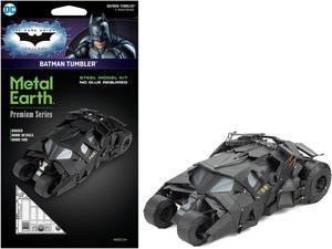 Model Kit Batman Tumbler "The Dark Knight Trilogy" (2005-2012) Movies (Challenging Difficulty) Steel Model by Metal Earth