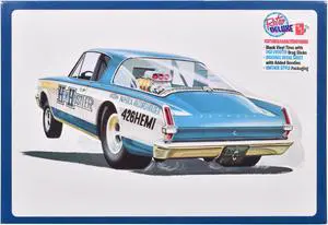 1966 Plymouth Barracuda Funny Car "Hemi Hustler" (Skill 2) 1/25 Plastic Model Kit by AMT