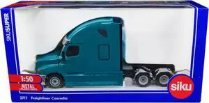 Freightliner Cascadia Tractor Truck Teal 1/50 Diecast Model by Siku