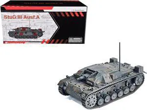 Germany StuG.III Ausf.A Tank "France" (1940) "NEO Dragon Armor" Series 1/72 Plastic Model by Dragon Models