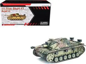 Germany 10.5cm StuH.42 Ausf. G Tank "Unidentified Unit, Ardennes" (1944) "NEO Dragon Armor" 1/72 Plastic Model by Dragon Models