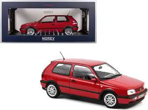 1996 Volkswagen Golf GTI "20 Years Anniversary Edition" Flash Red 1/18 Diecast Model Car by Norev 1996 Volkswagen Golf GTI "20 Years Anniversary Edition" Flash Red 1/18 Diecast Model Car by Norev