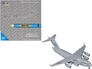 Boeing C-17 Globemaster III Transport Aircraft "Dover Air Force Base" Gray "Gemini Macs" 1/400 Diecast Model by GeminiJets