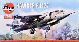 Level 1 Model Kit Hawker P.1127 Aircraft 1/72 Plastic Model Kit by Airfix