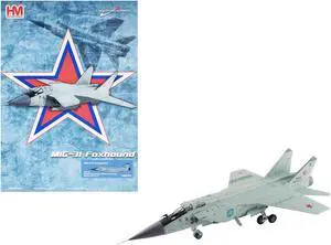 Mikoyan MIG-31K Foxhound D Interceptor Aircraft "Long Range Aviation Command" Russian Air Force 1/72 Diecast Model Hobby Master