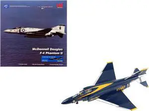 McDonnell Douglas F-4J Phantom II Fighter-Bomber Aircraft US Navy "Air Power Series" 1/72 Diecast Model by Hobby Master