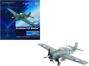 Grumman F4F-4 Wildcat Fighter Aircraft "Battle of Santa Cruz" 1942 US Navy "Air Power Series" 1/48 Diecast Model by Hobby Master